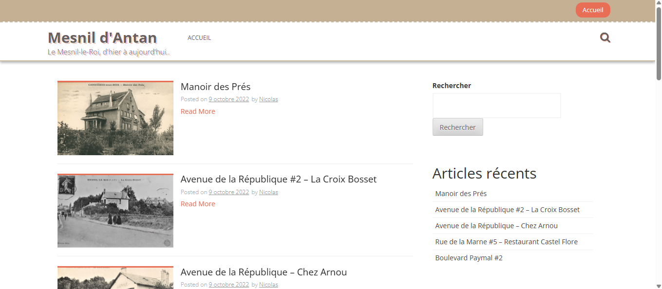 Nom du site 1